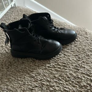 Black Combat Boots